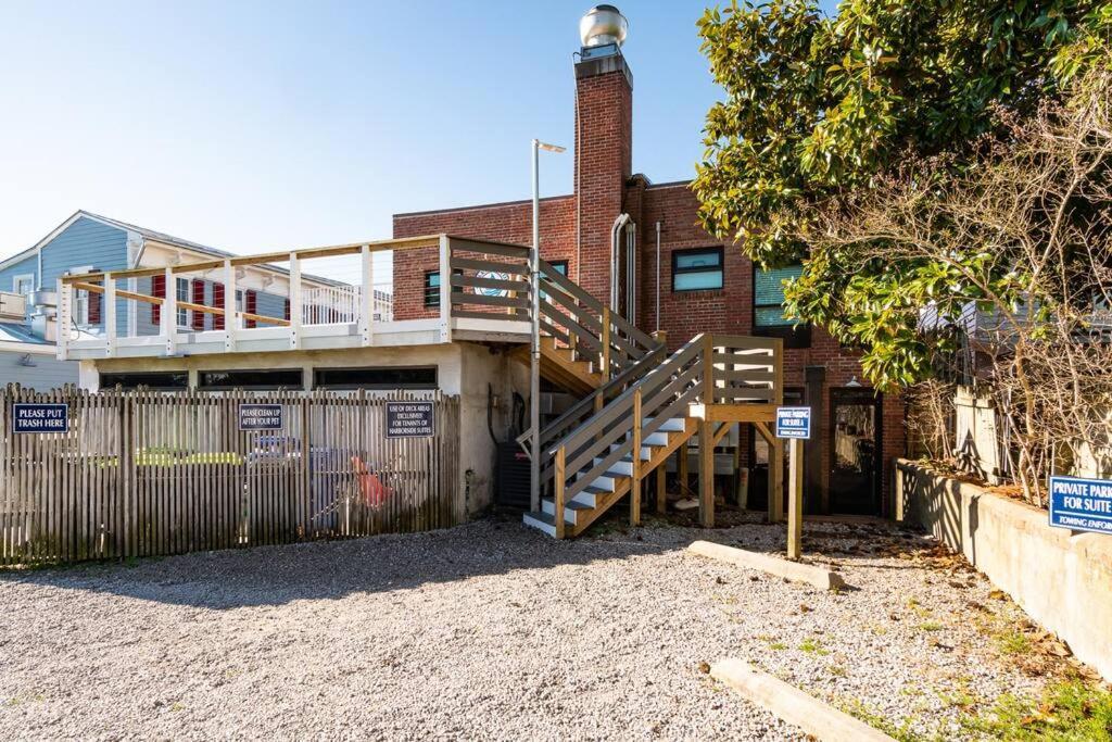 Why Knot Getaway...Rooftop With Waterview! Unit D Beaufort Exterior foto