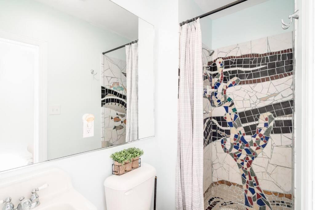 Why Knot Getaway...Rooftop With Waterview! Unit D Beaufort Exterior foto