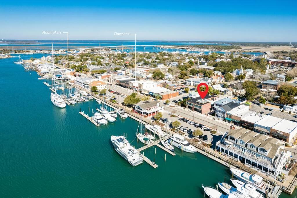 Why Knot Getaway...Rooftop With Waterview! Unit D Beaufort Exterior foto